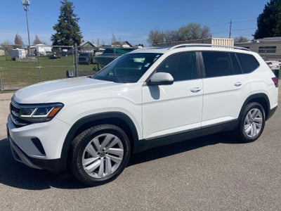 2021 Volkswagen Atlas Leather Power Heated Memory Seat, Navigation, Adaptive Cruise Control