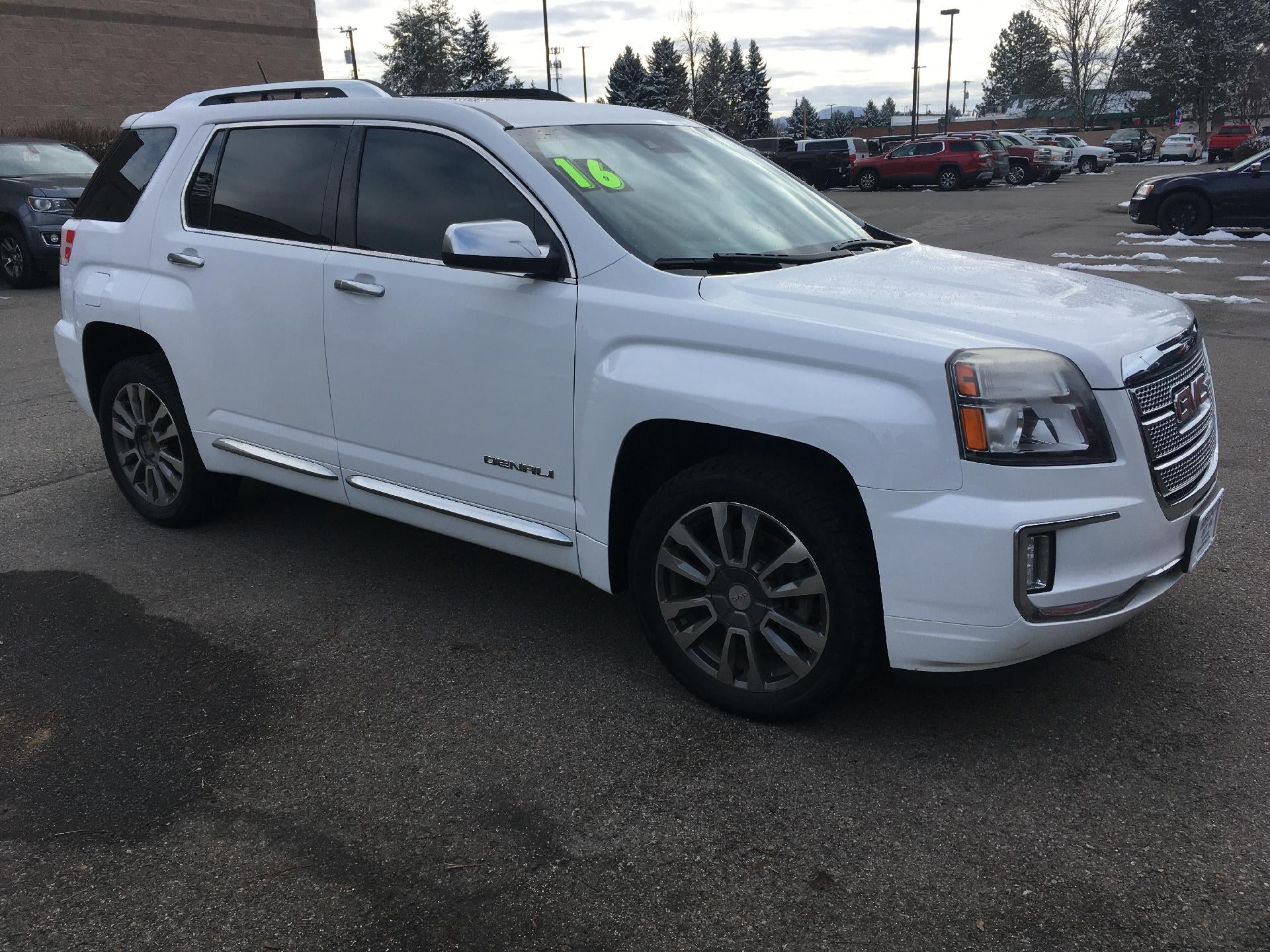 Used 2016 GMC Terrain Denali with VIN 2GKFLVE31G6303988 for sale in Coeur d'Alene, ID