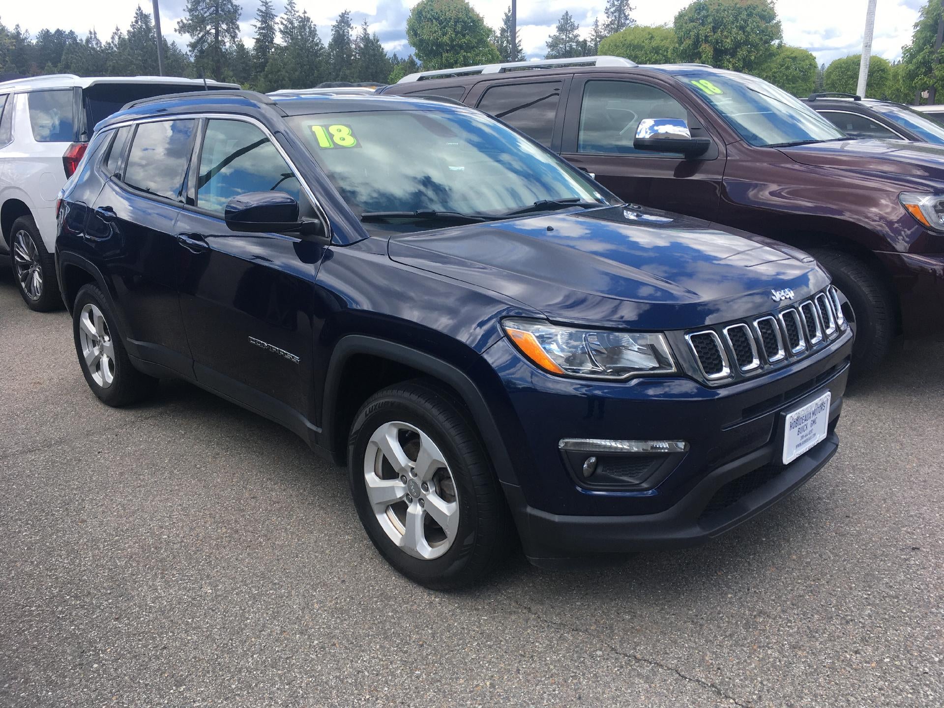 2018 Jeep Compass Latitude, Leather Seats, Cruise Control, Keyless Entry, Back Up Camera, Air Conditioning