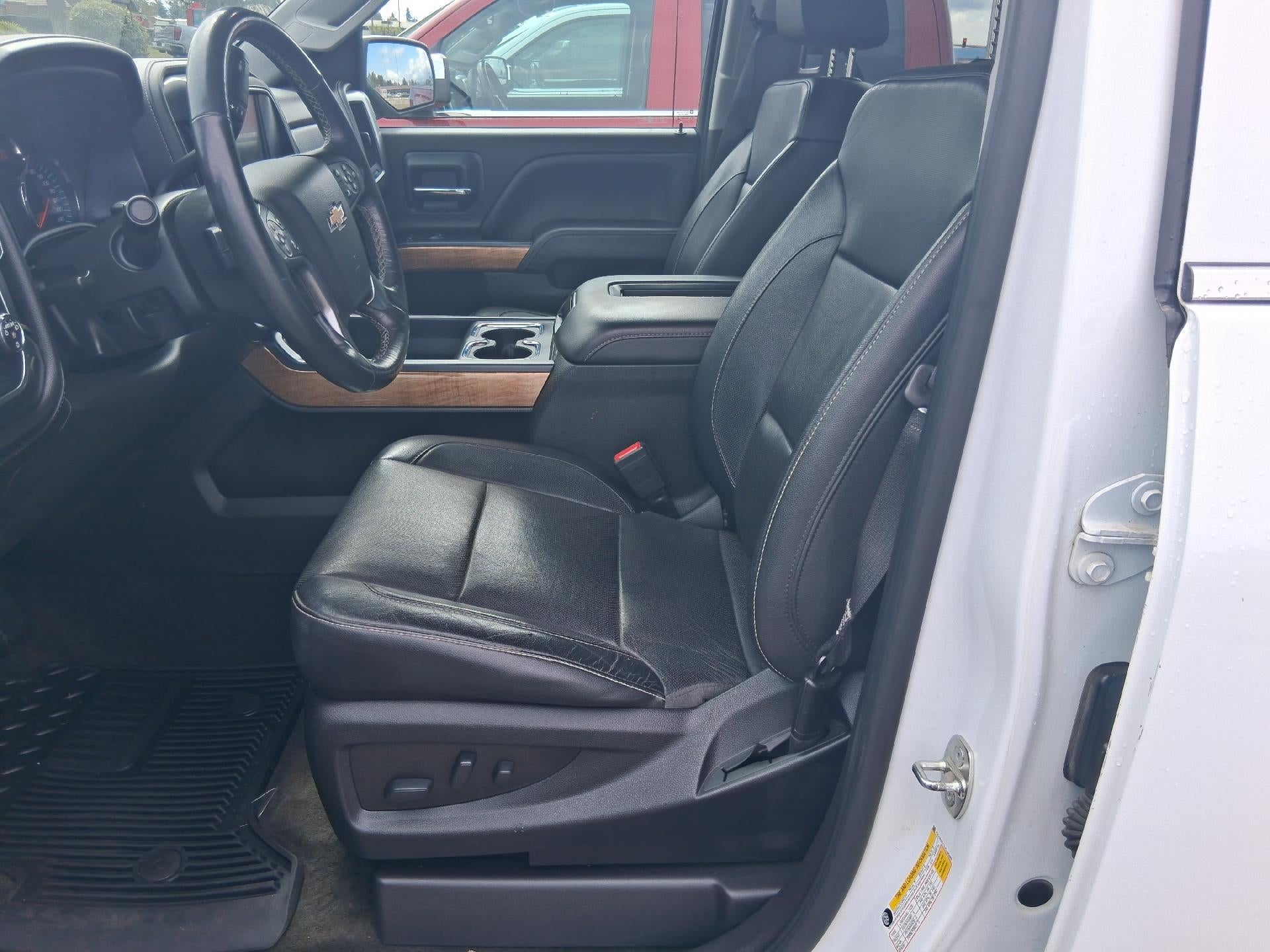 2018 Chevrolet Silverado 1500 Memory Leather Heated and Cooled Seat, Park Assist, Texas Edition Texas Edition