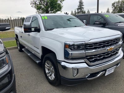 2018 Chevrolet Silverado 1500 Memory Heated and Cooled Seat, Power Sunroof, Max Trailering Package