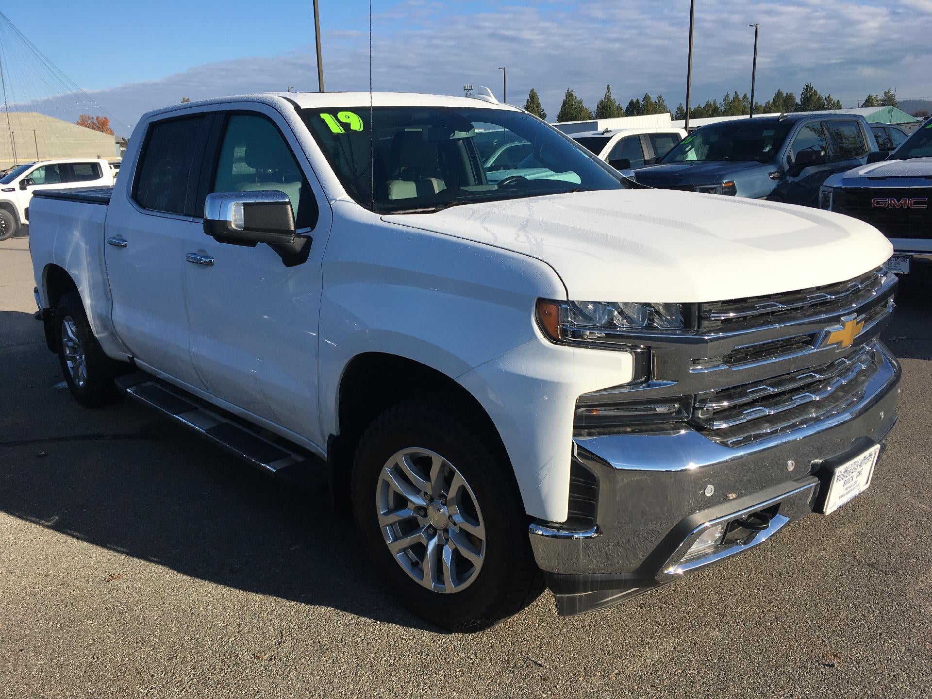 2019 Chevrolet Silverado 1500 LTZ, Power Lumbar Memory Heated and Cooled Seat, Power Sunroof, Park Assist