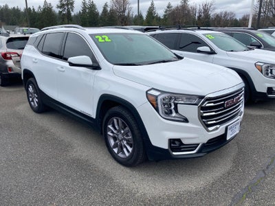 2022 GMC Terrain Power Lumbar Memory Seat, Power Skyscape Sunroof, Navigation, HD Rear Vision Camera