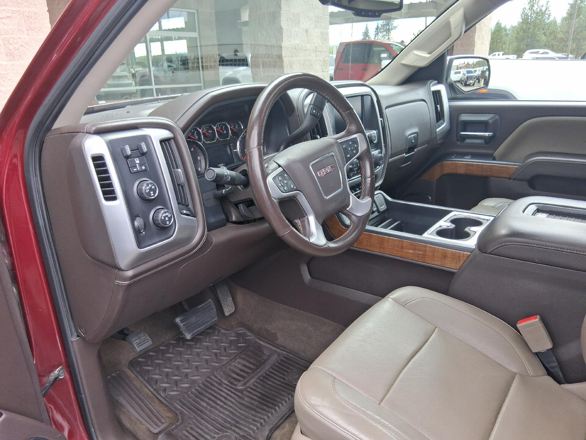 2016 GMC Sierra 1500 Memory Leather Heated and Cooled Seat, Power Sunroof, Navigation