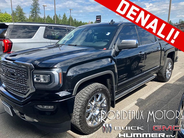 2016 GMC Sierra 1500 Leather Memory Heated and Cooled Seat, Navigation, Sunroof