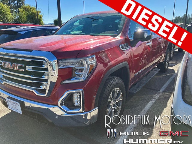 2021 GMC Sierra 1500 Power Lumbar Memory Heated and Cooled Seat, Navigation, Power Sunroof