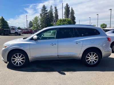 2017 Buick Enclave Leather Power Memory Lumbar Seat, Power Dual Moonroof, Navigation, Luxury Package