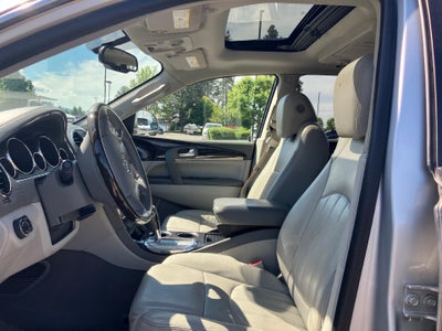 2017 Buick Enclave Leather Power Memory Lumbar Seat, Power Dual Moonroof, Navigation, Luxury Package