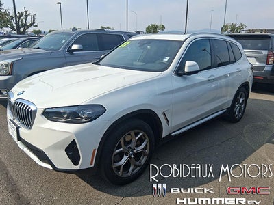 2022 BMW X3 Memory Power Leather Seats, Sunroof, Navigation, Back Up Camera