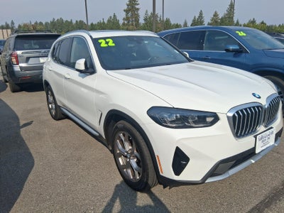 2022 BMW X3 Memory Power Leather Seats, Sunroof, Navigation, Back Up Camera