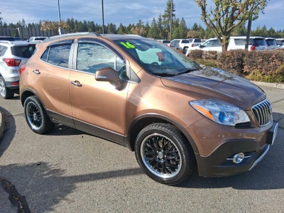 2016 Buick Encore Leather Memory Power Heated Seat, Power Moonroof, Navigation