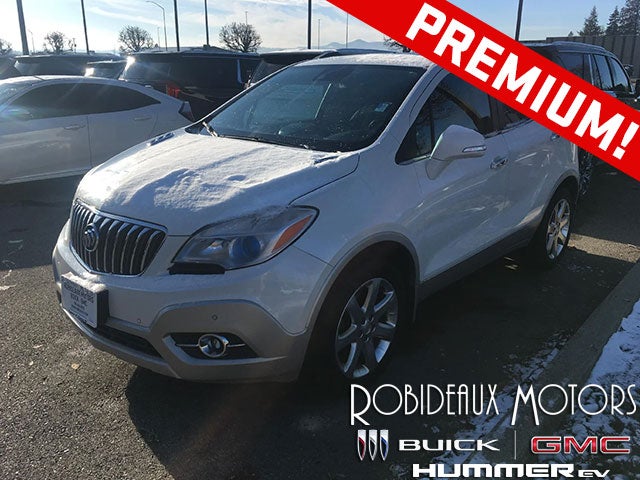 2015 Buick Encore Memory Power Leather Seat, Power Moonroof, Climate Control