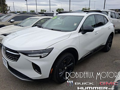 2021 Buick Envision Memory Power Lumbar Heated Seat, Panoramic Moonroof, HD Rear Vision Camera