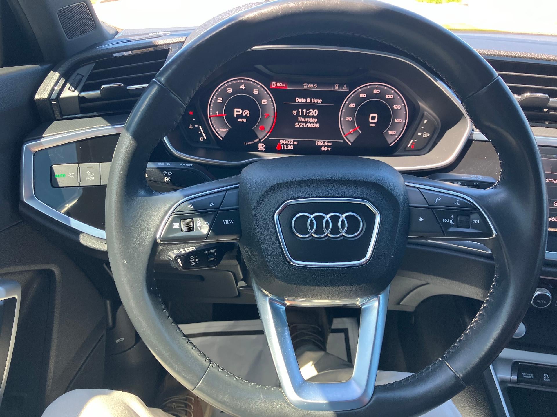 2020 Audi Q3 Leather Power Lumbar Seat, Keyless Entry, Back Up Camera