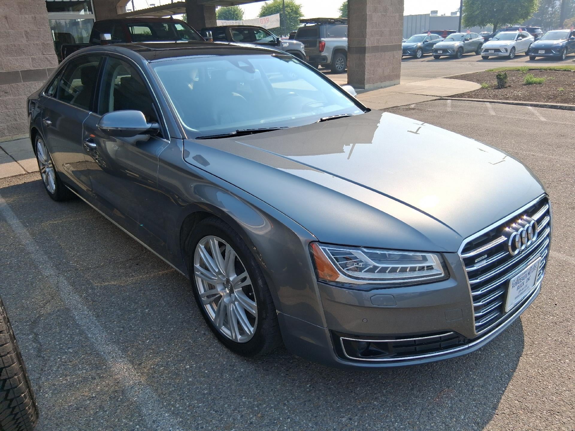 2015 Audi A8 L Power Memory Lumbar Heated Seat, Navigation, Cruise Control, Back Up Camera