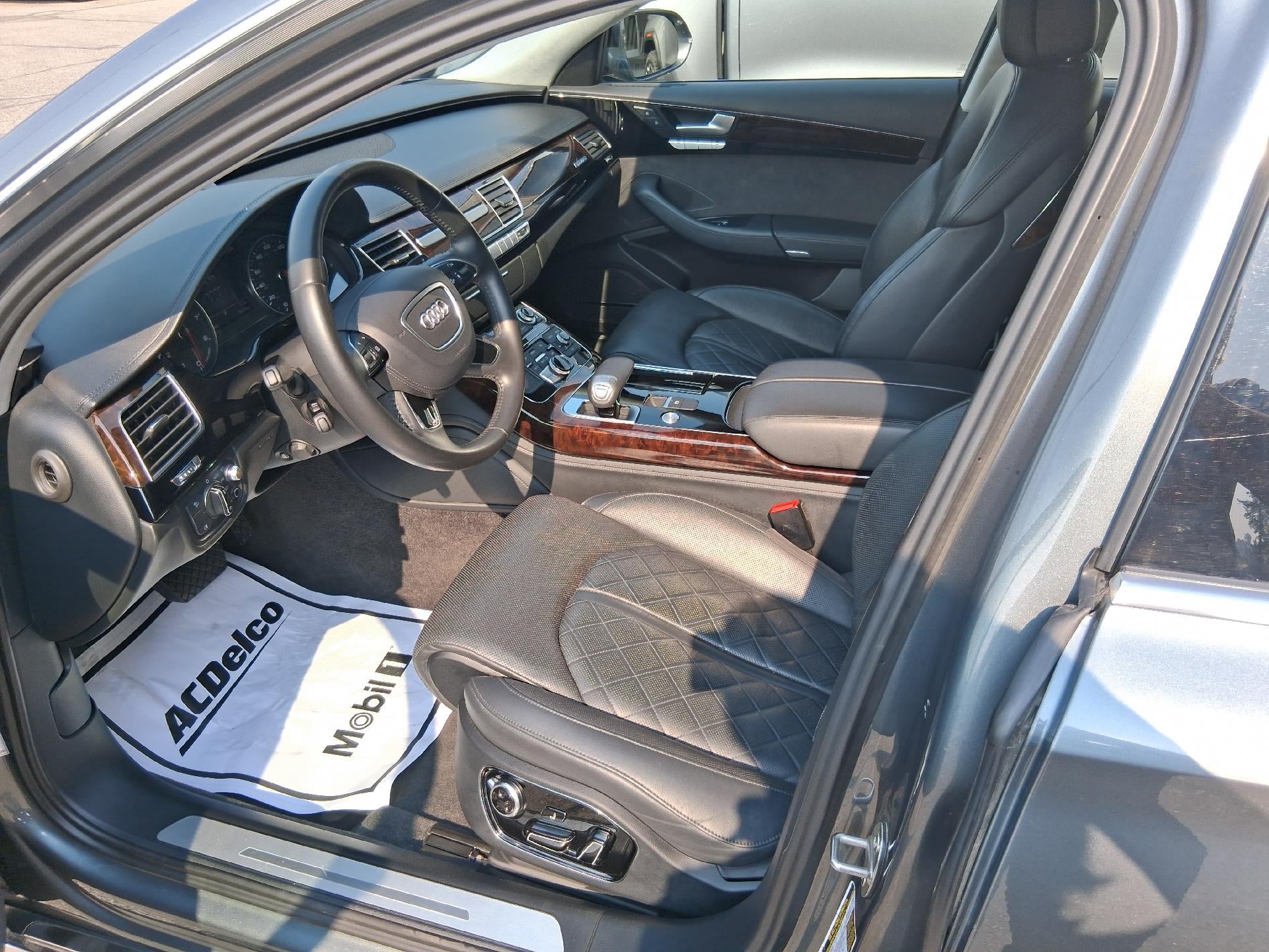 2015 Audi A8 L Power Memory Lumbar Heated Seat, Navigation, Cruise Control, Back Up Camera