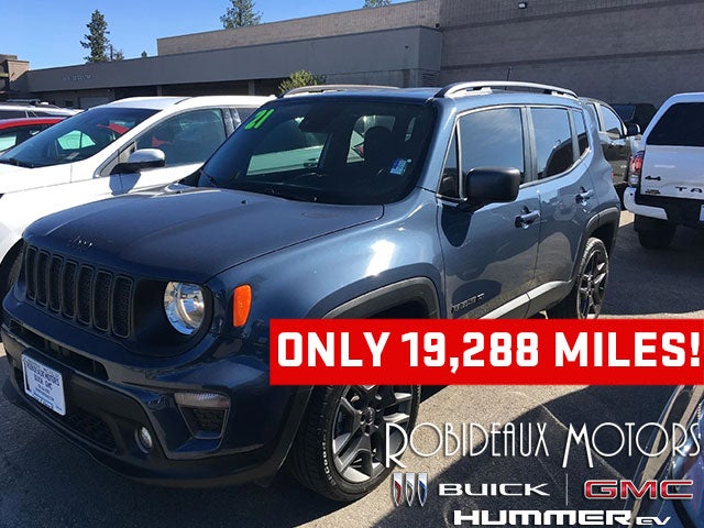 2021 Jeep Renegade 80th Anniversary, Keyless Entry, Dual Zone Air Conditioning, Back Up Camera