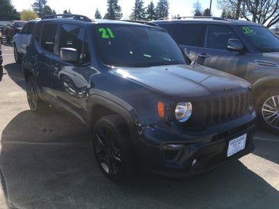 2021 Jeep Renegade 80th Anniversary, Keyless Entry, Dual Zone Air Conditioning, Back Up Camera