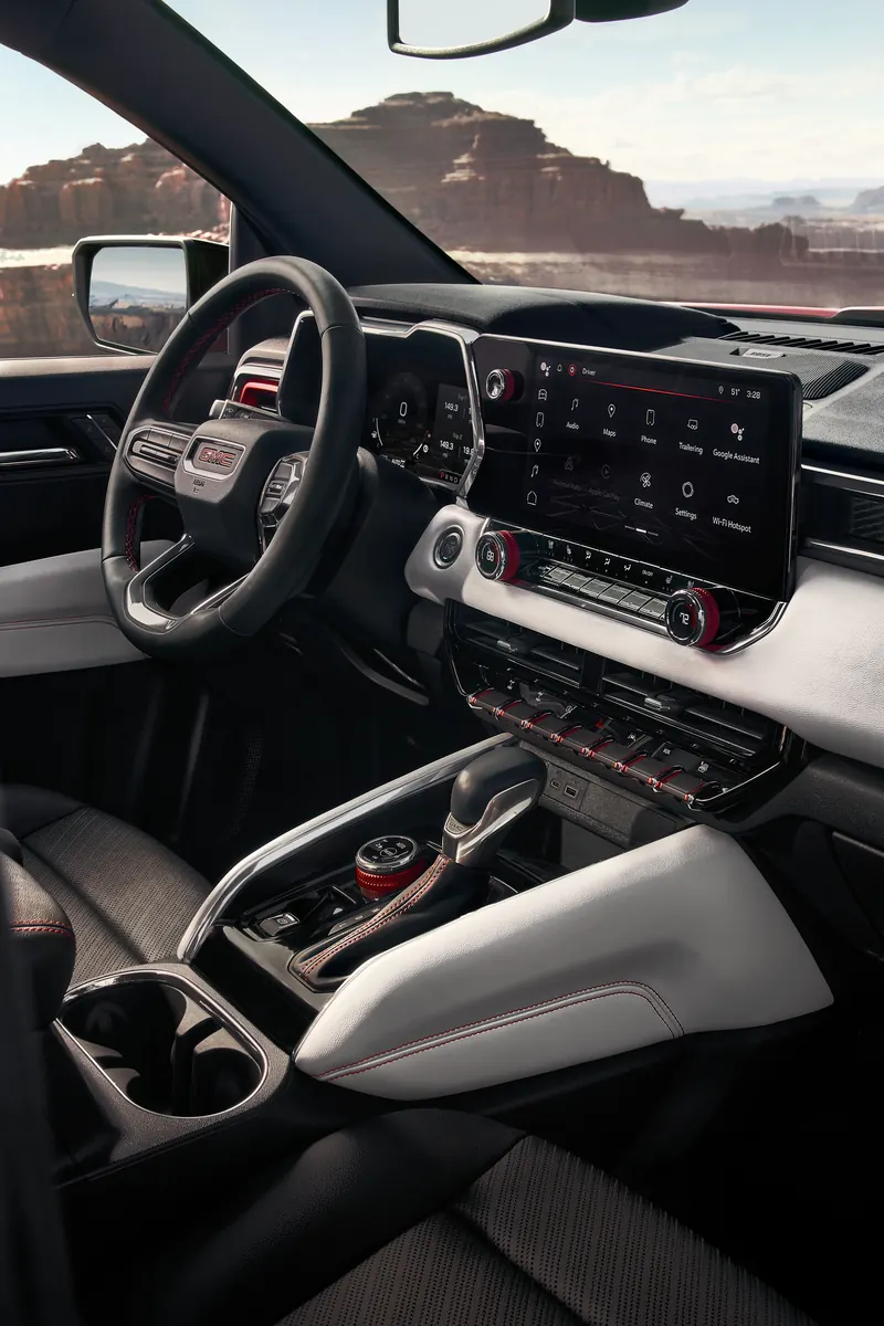 2026 GMC Canyon infotainment system at Robideaux Motors in COEUR D ALENE ID